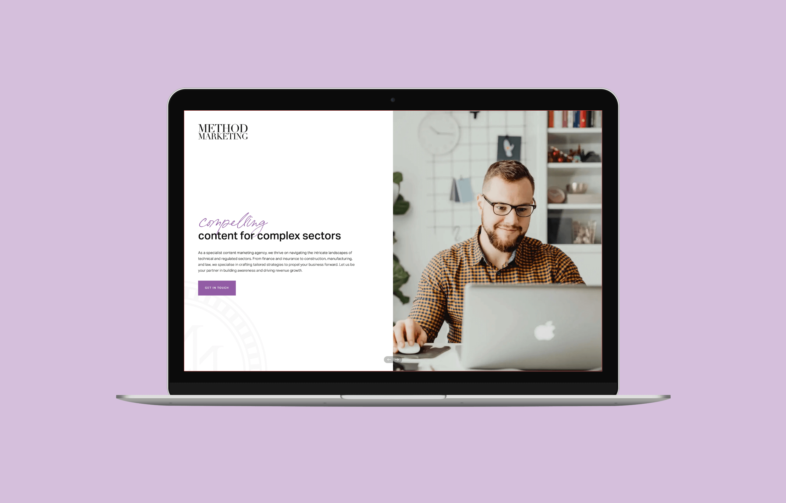 Charly King | Bespoke Website Design for Method Marketing