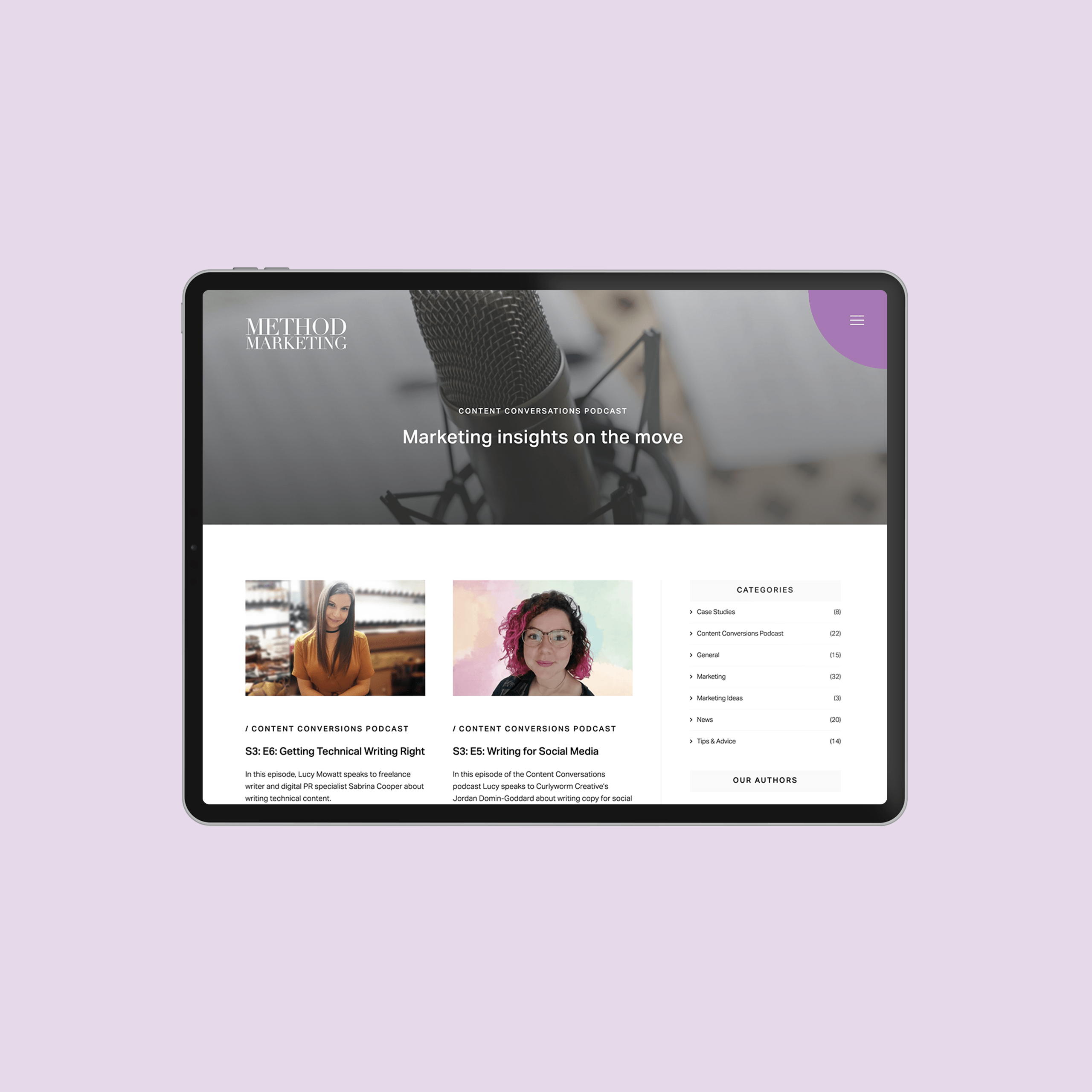 Charly King | Bespoke Website Design for Method Marketing